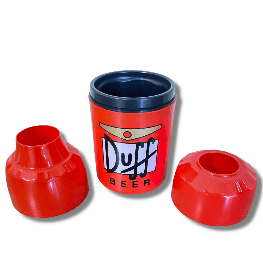 Porta Lata X Suporte Barrigudinha Cerveja T Rmico Duff Beer Silk Plast