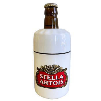 Porta Lata 3x1 Suporte Cerveja Long Neck Stella Artois