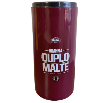 Porta Lata Suporte Cerveja  Sleek 350ml - Brahma Duplo Malte